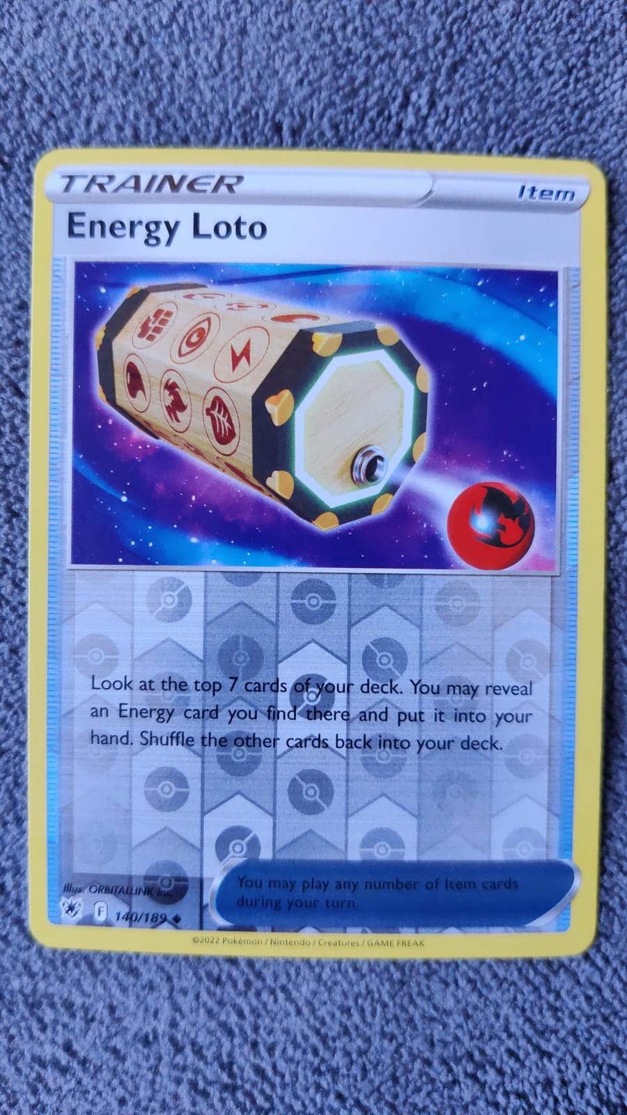 energy loto pokemon card value Listed cards may have imperfections. Energy Loto - SWSH10: Astral