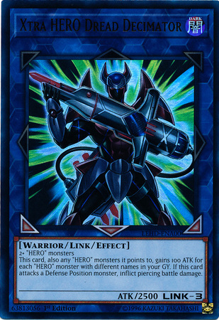 LEHD-ENA00 - Xtra HERO Dread Decimator - Ultra Rare 1st Edition