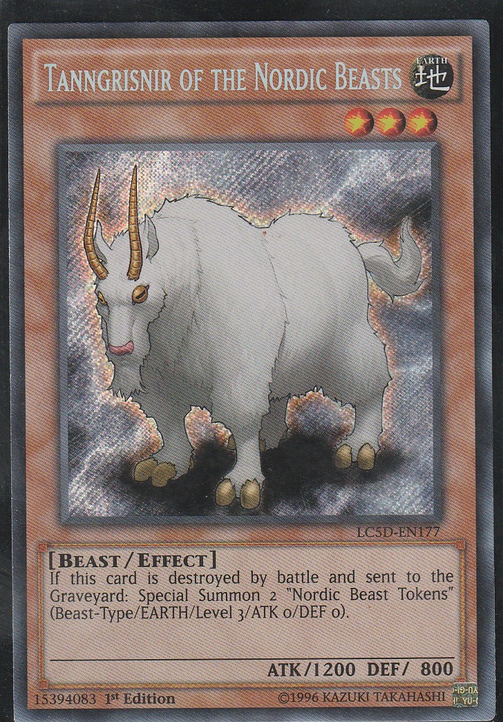 Tanngrisnir of the Nordic Beasts (SeR)(LC5D-EN177)