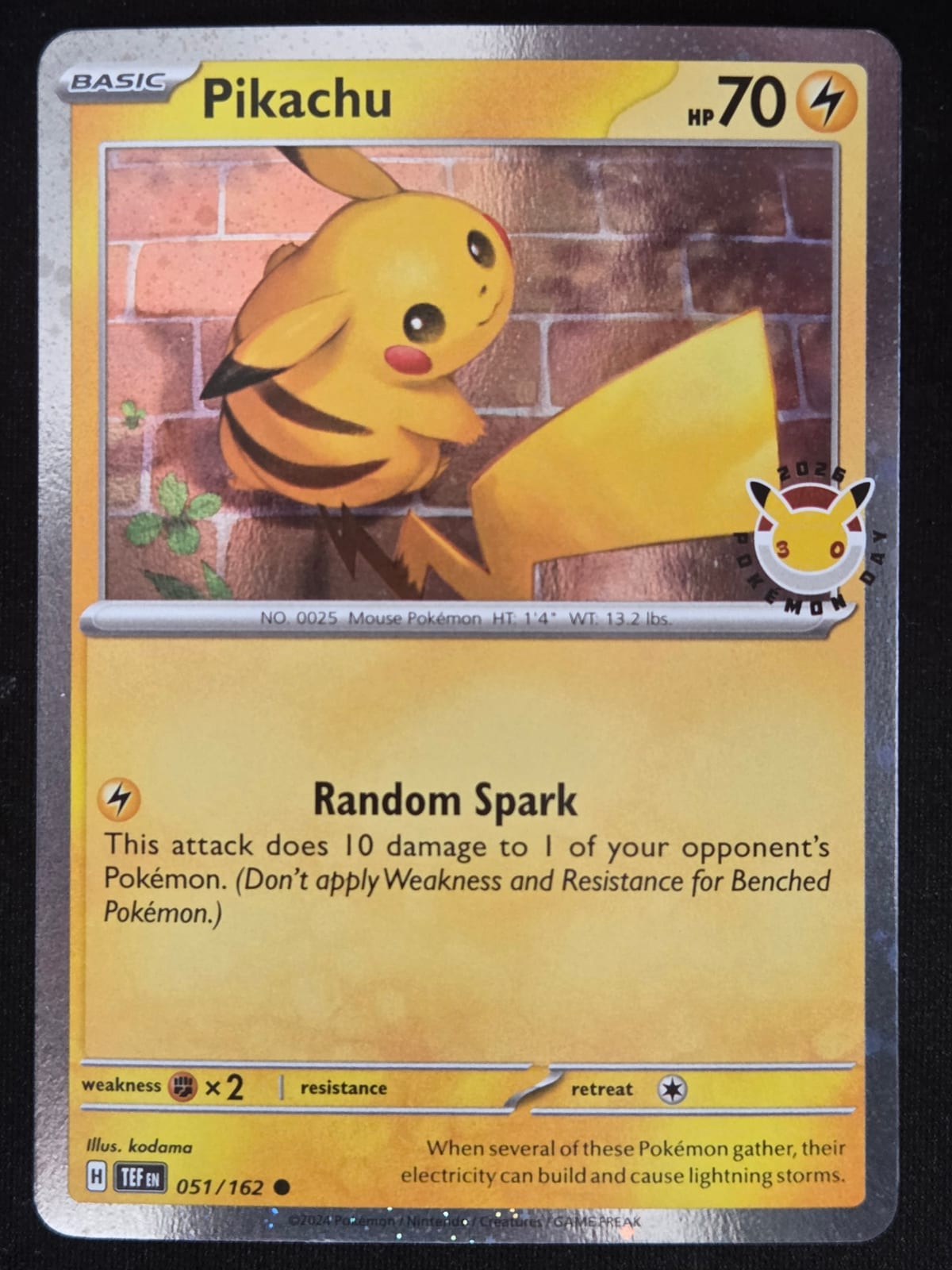 Pikachu - Pokémon Day 2026