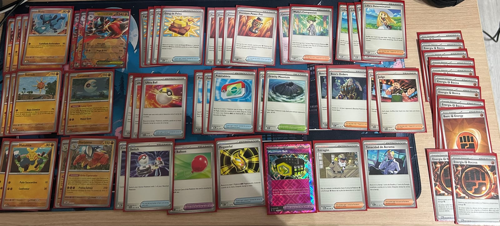 Mazo Mega Lucario Ex