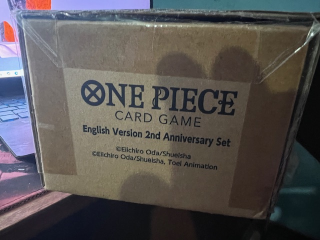 English version 2nd Anniversary One Piece CARD GAME