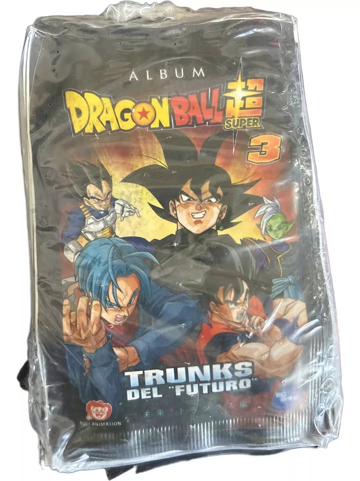 Pack De 25 Sobres Dragon Ball Super 3 Trunks Del Futuro