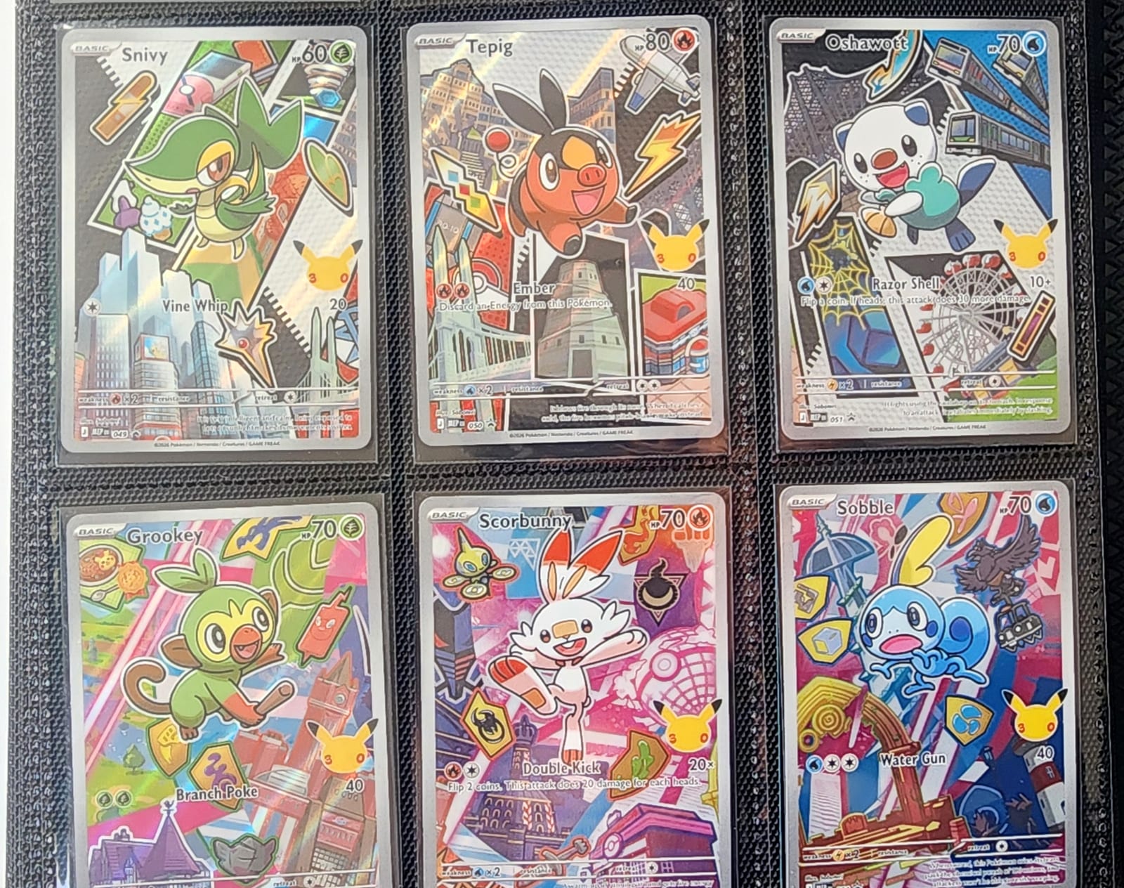 Pack 6 cartas first partner serie 2 inglés
