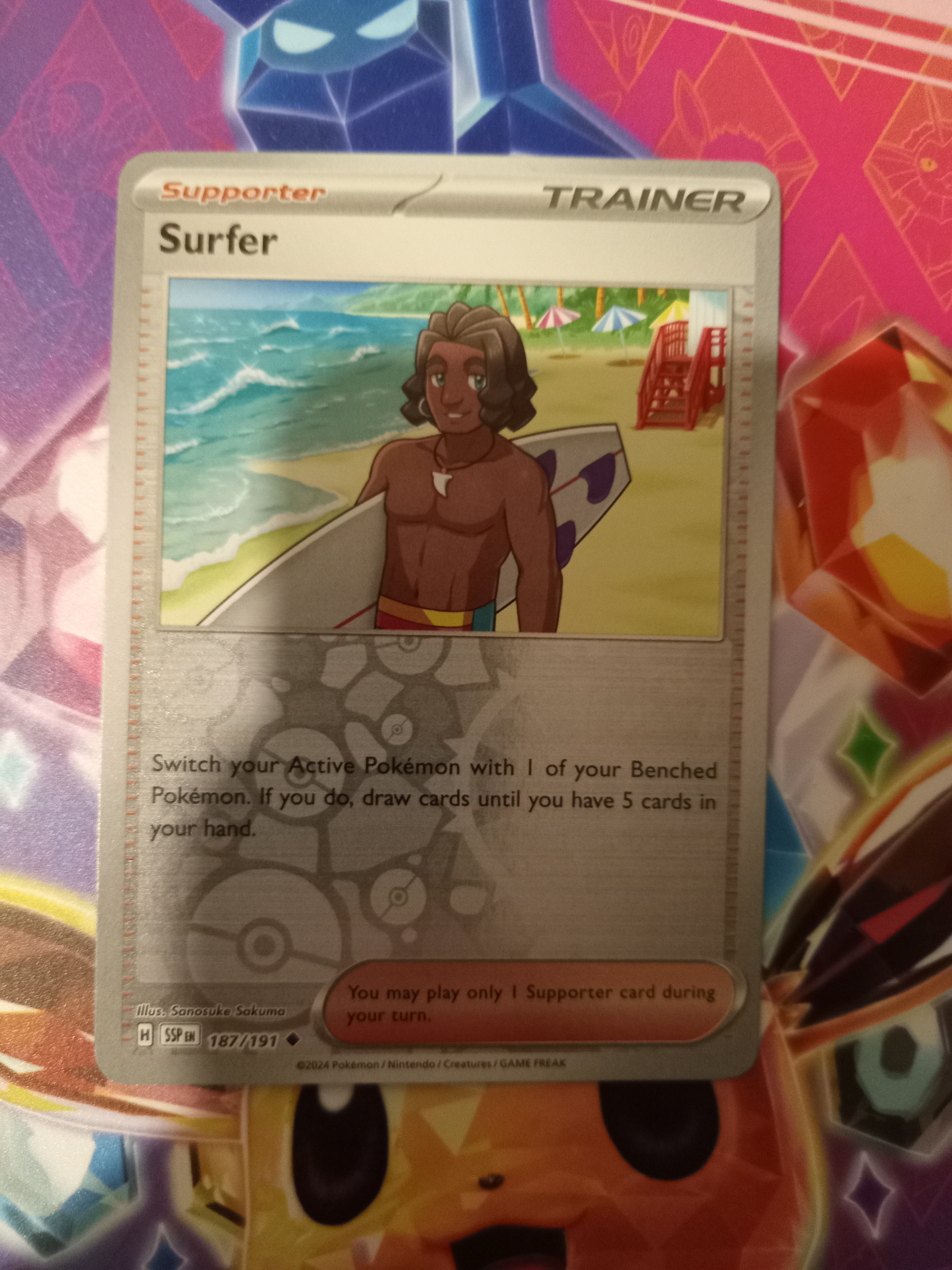 2001年 SURFER OF THE YEAR 盾 Surfer - 187/191 - TCGmatch Chile