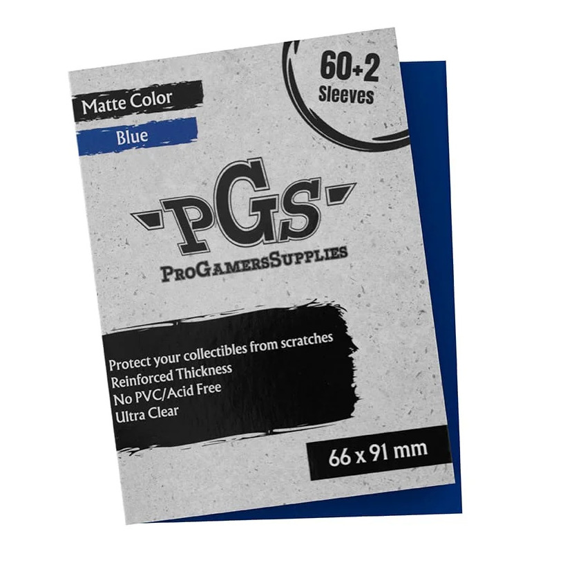 PGS Protector/Sleeves Azul 62 unidades