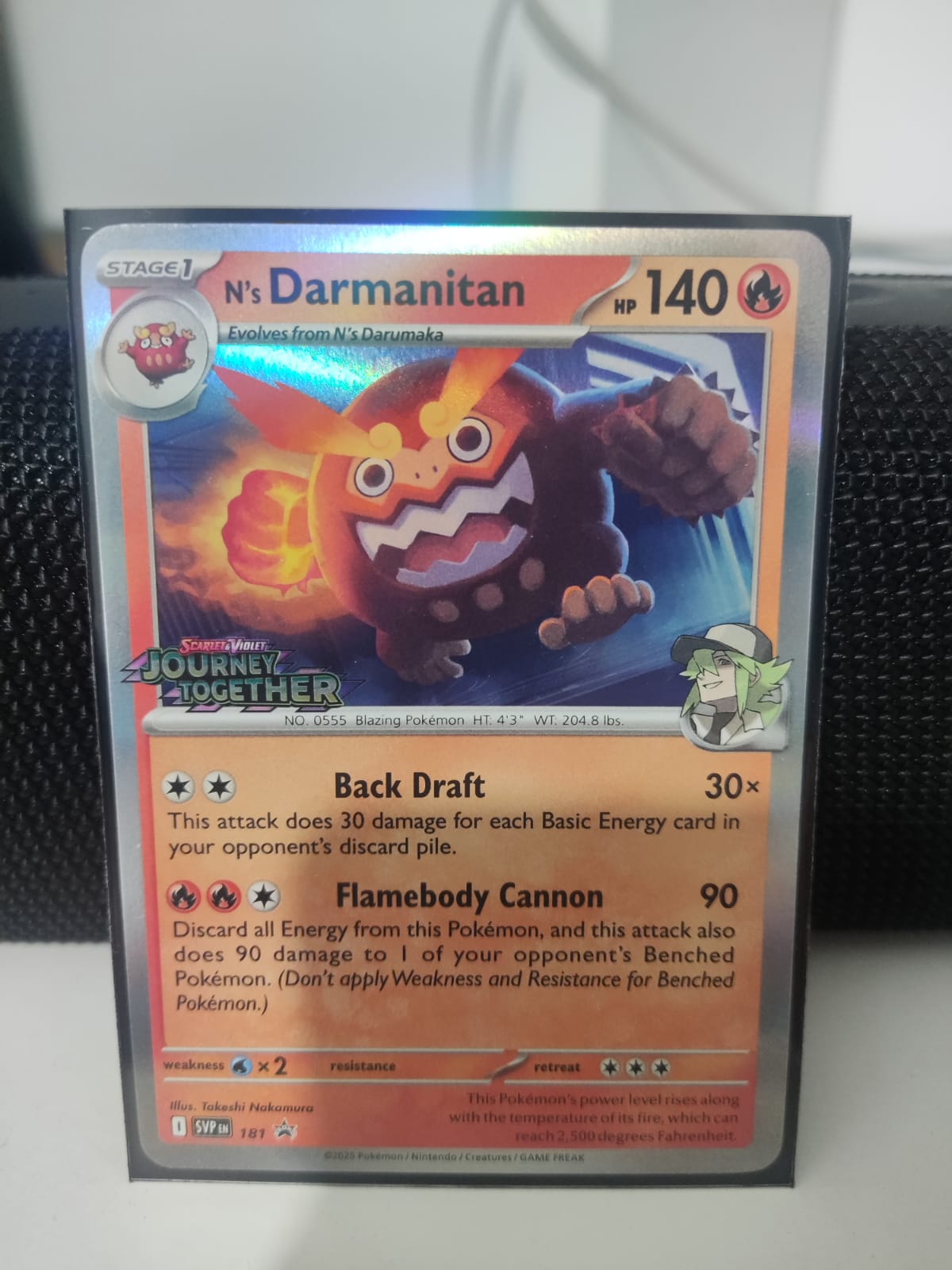 N's Darmanitan - 181 (Prerelease) - TCGmatch Chile