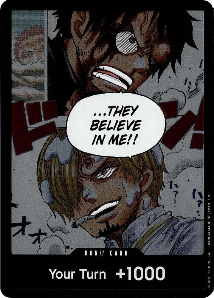 donページ DON!! Card (Alternate Art) - A Fist of Divine Speed (OP11