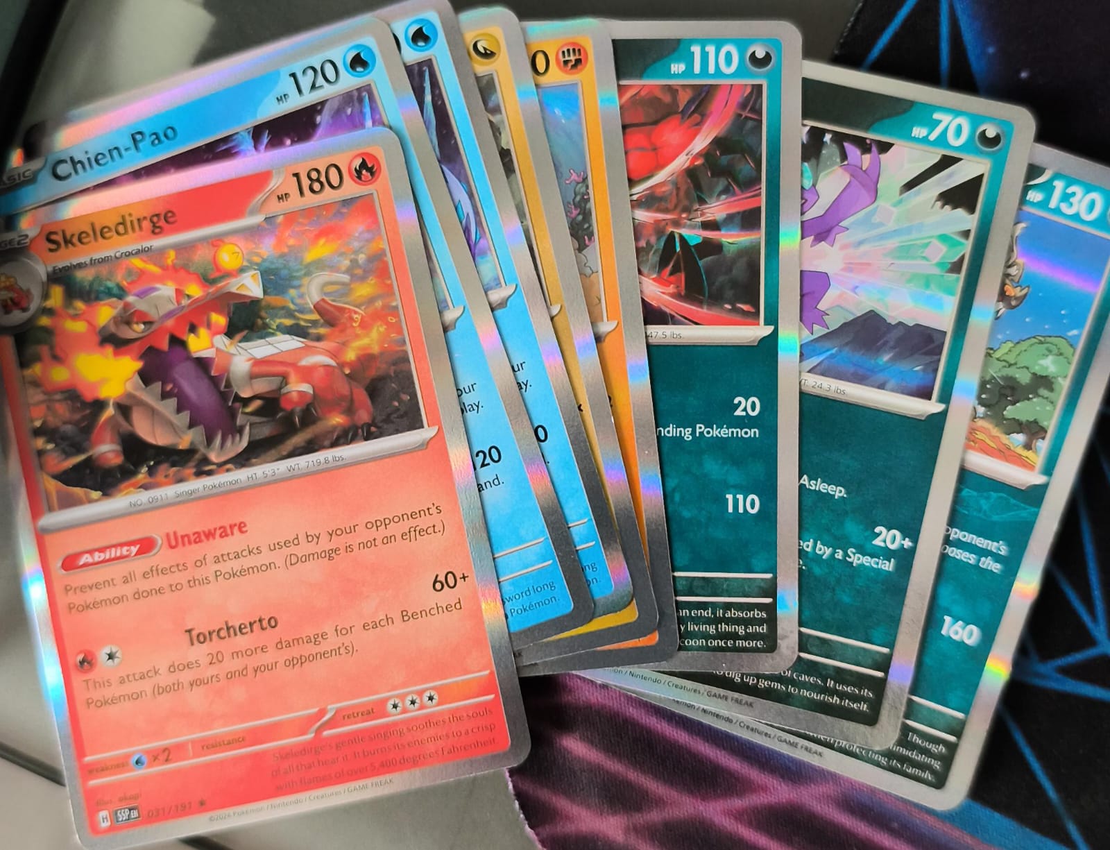 10 cartas holo