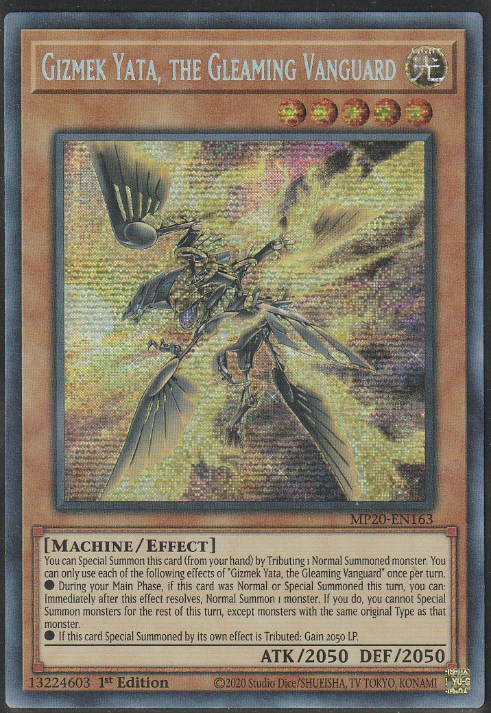 Gizmek Yata, the Gleaming Vanguard (PS) (MP20-EN163)