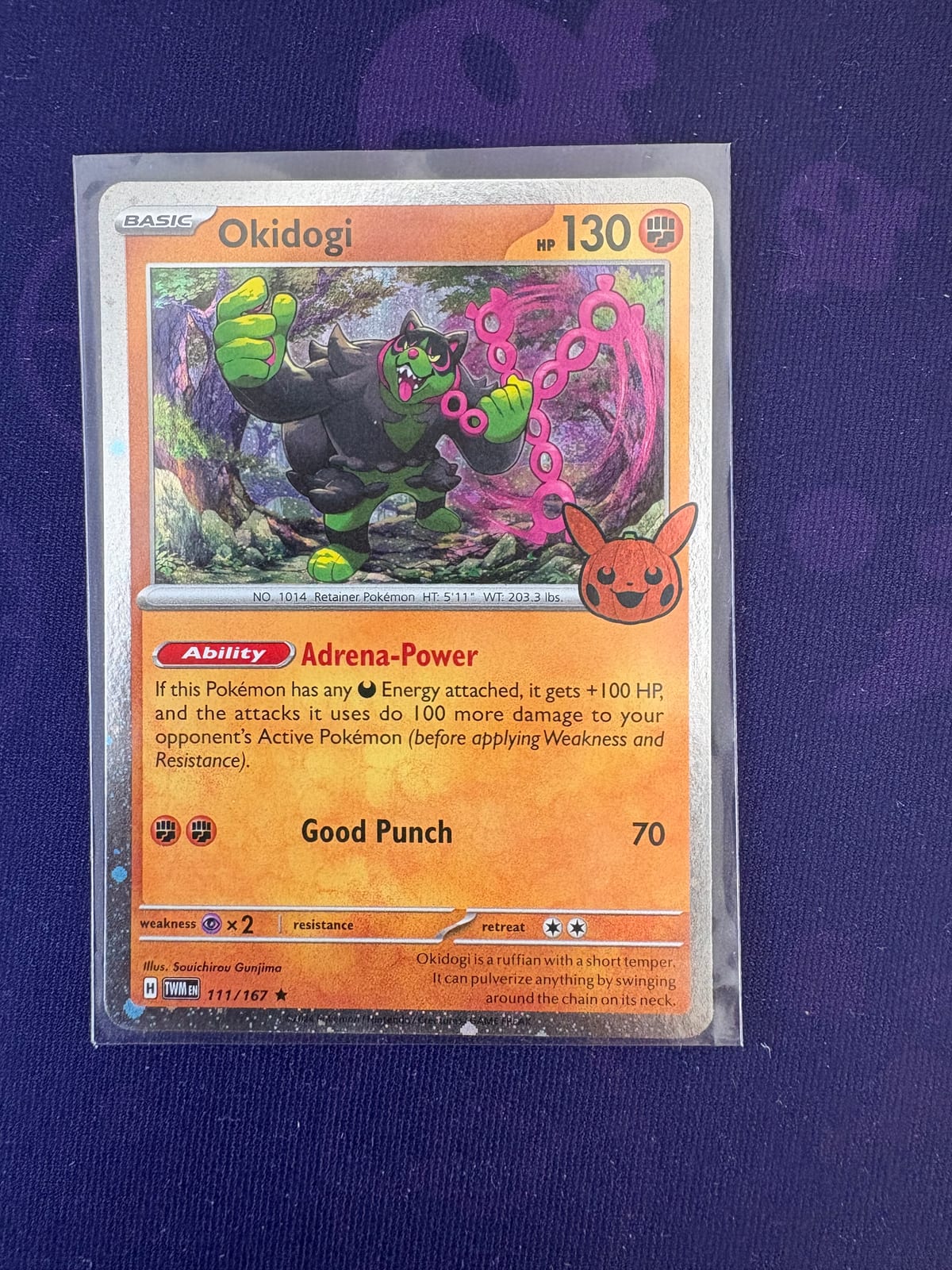 111/167 Okidogi Cosmo Holo Fart Swirl