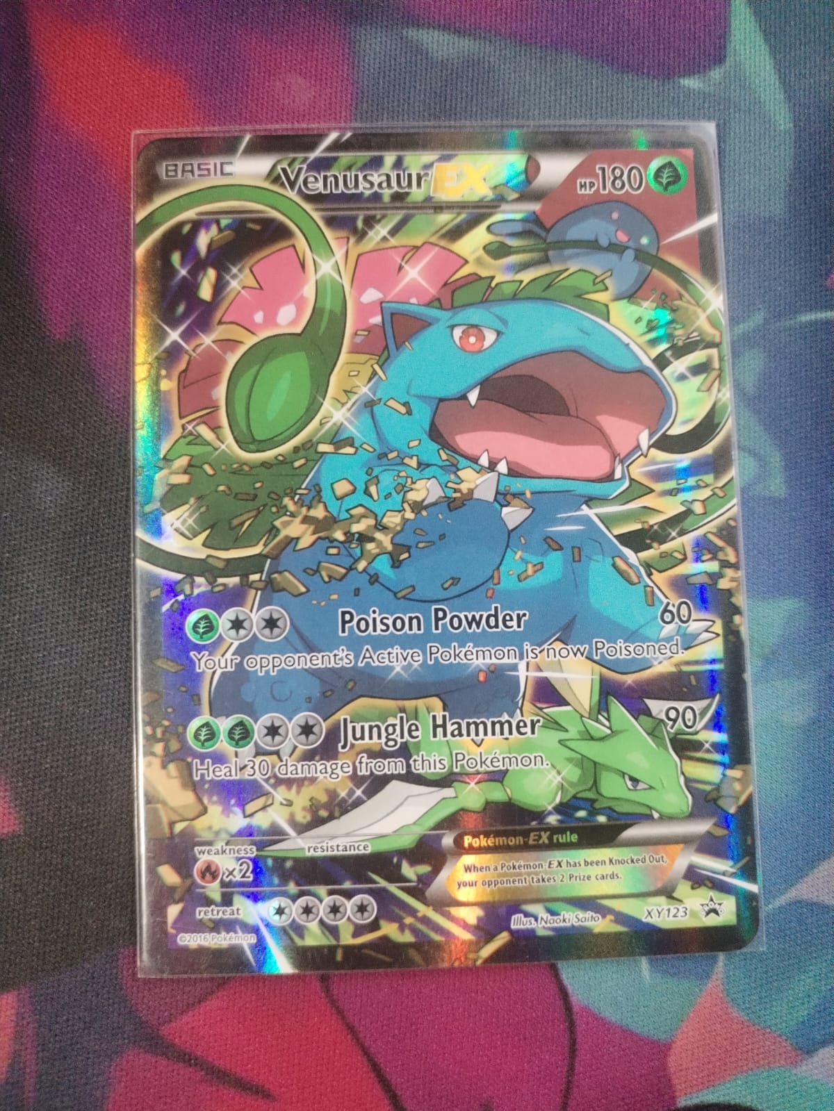 Venusaur EX - XY123 - TCGmatch Chile