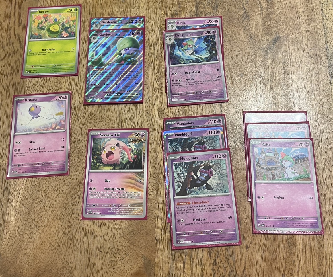 Mazo Gardevoir EX 48/60