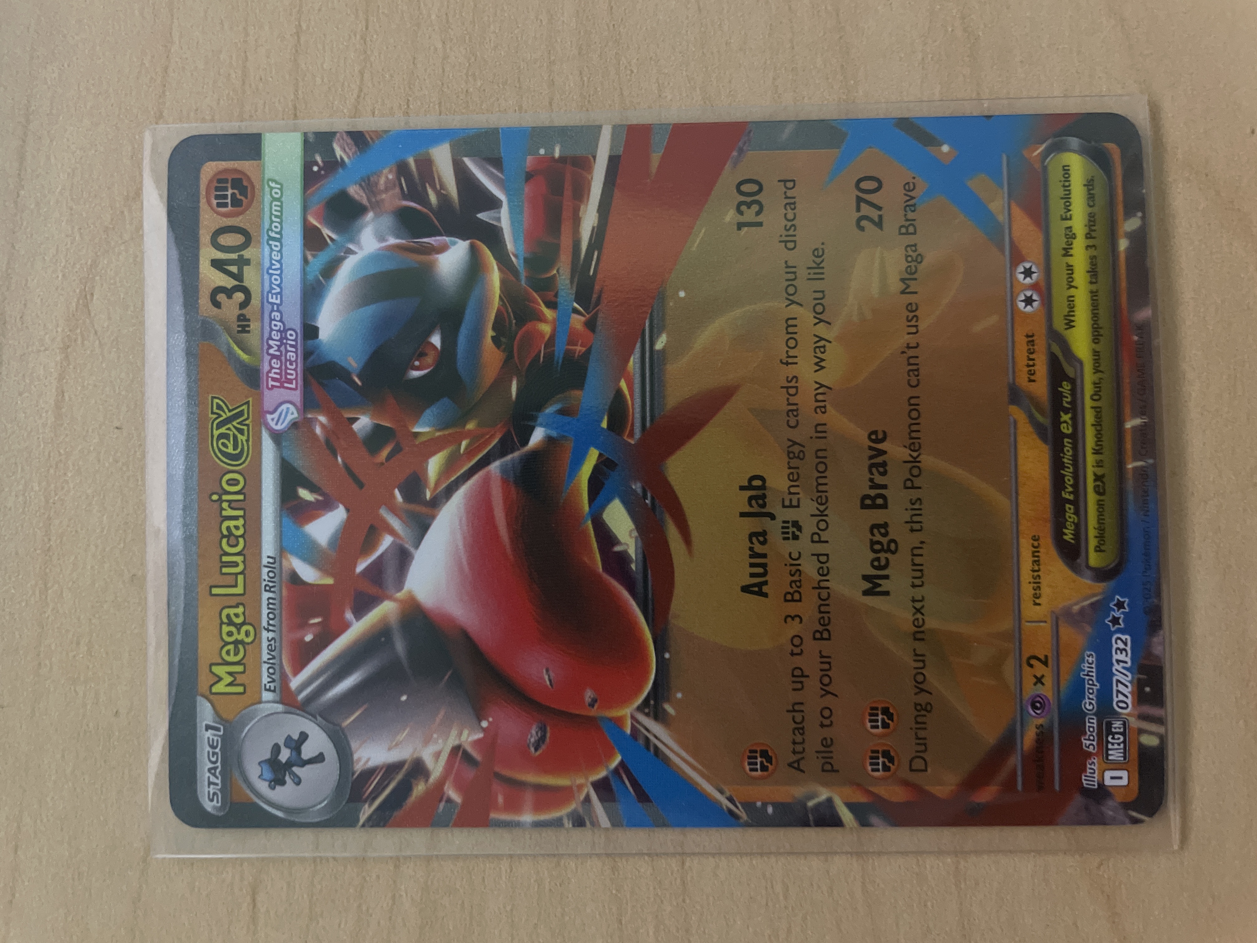 Mega Lucario ex - 077/132 - TCGmatch Chile