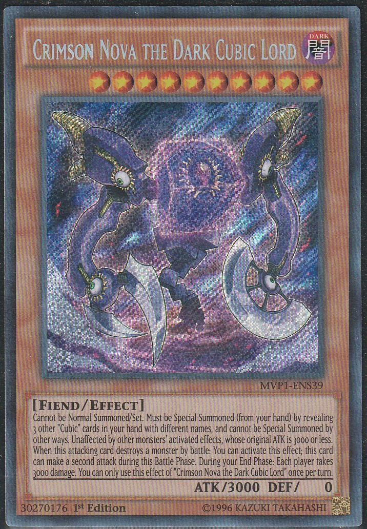 Crimson Nova the Dark Cubic Lord (SeR)(MVP1-ENS39)
