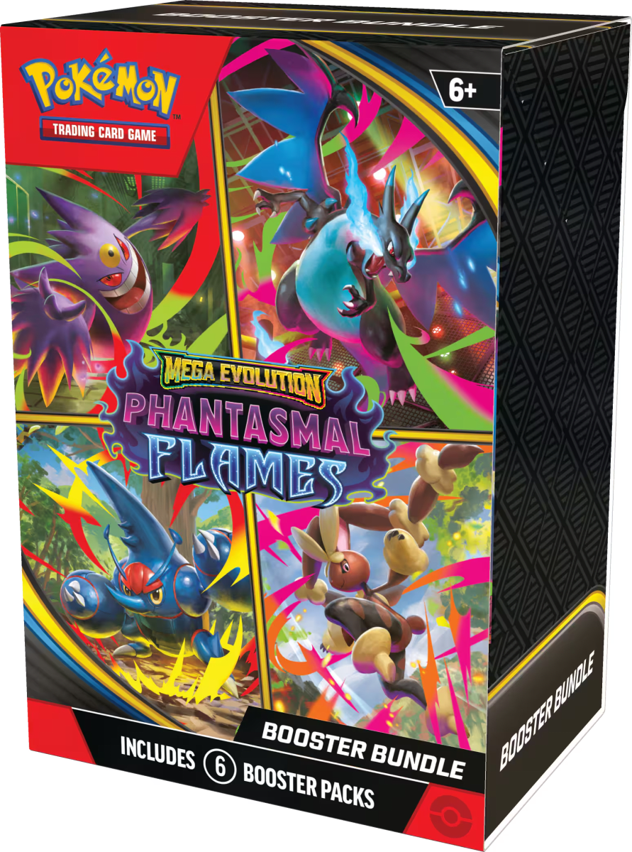 Mega Evolution Phantasmal Flames - Booster Bundle - Español