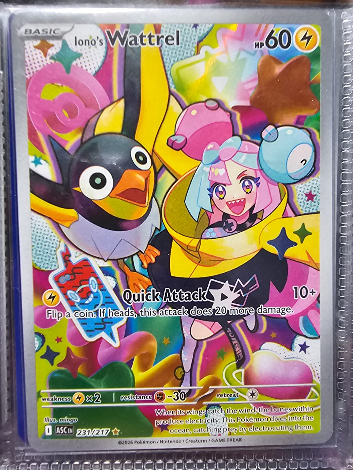 Iono's Wattrel - TCGmatch Chile