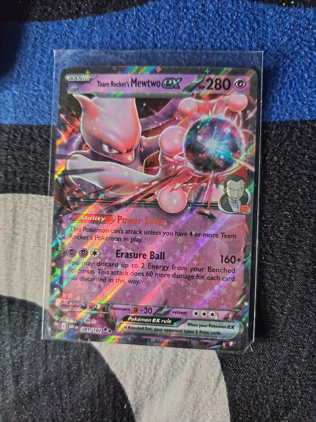 Mewtwo team rocket ex