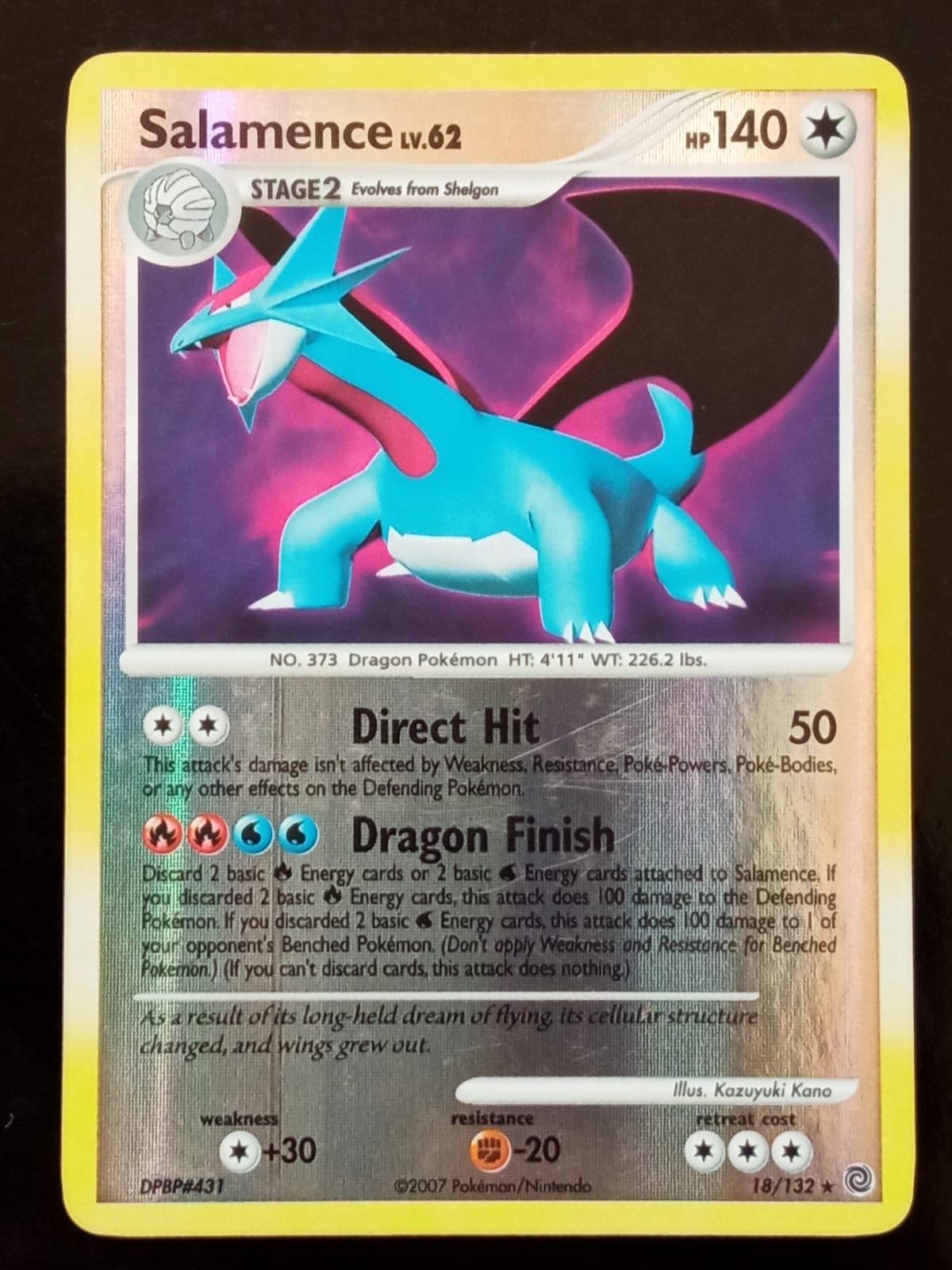 Salamence - Reverse Holofoil