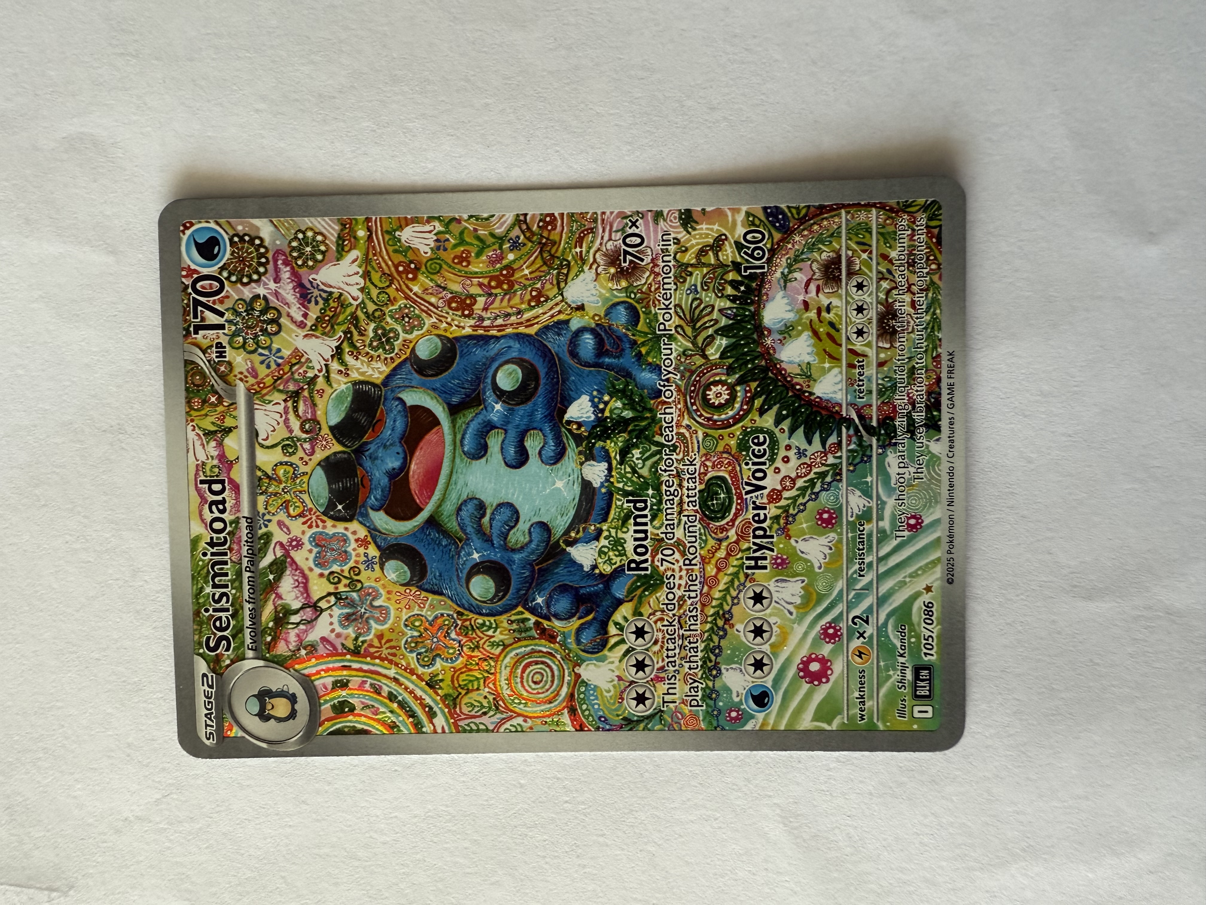 Seismitoad - 105/086 - TCGmatch Chile