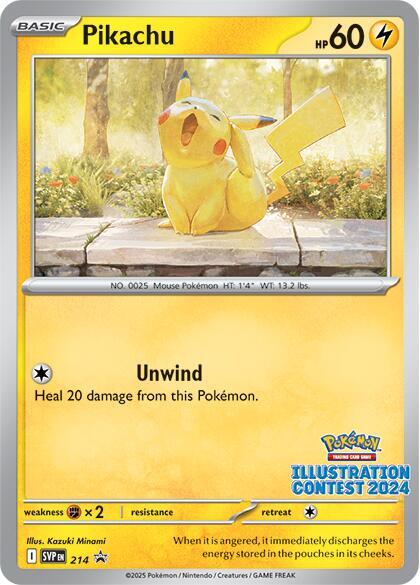 Pikachu - 214 - SV: Scarlet & Violet Promo Cards (SVP)
