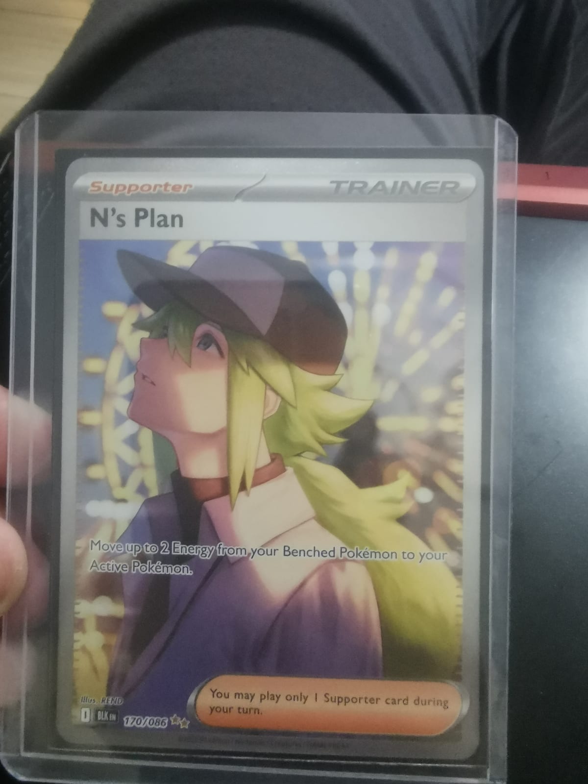 TRAINER'S x1 トレーナーカード ホロ N's Plan - 170/086 - TCGmatch Chile