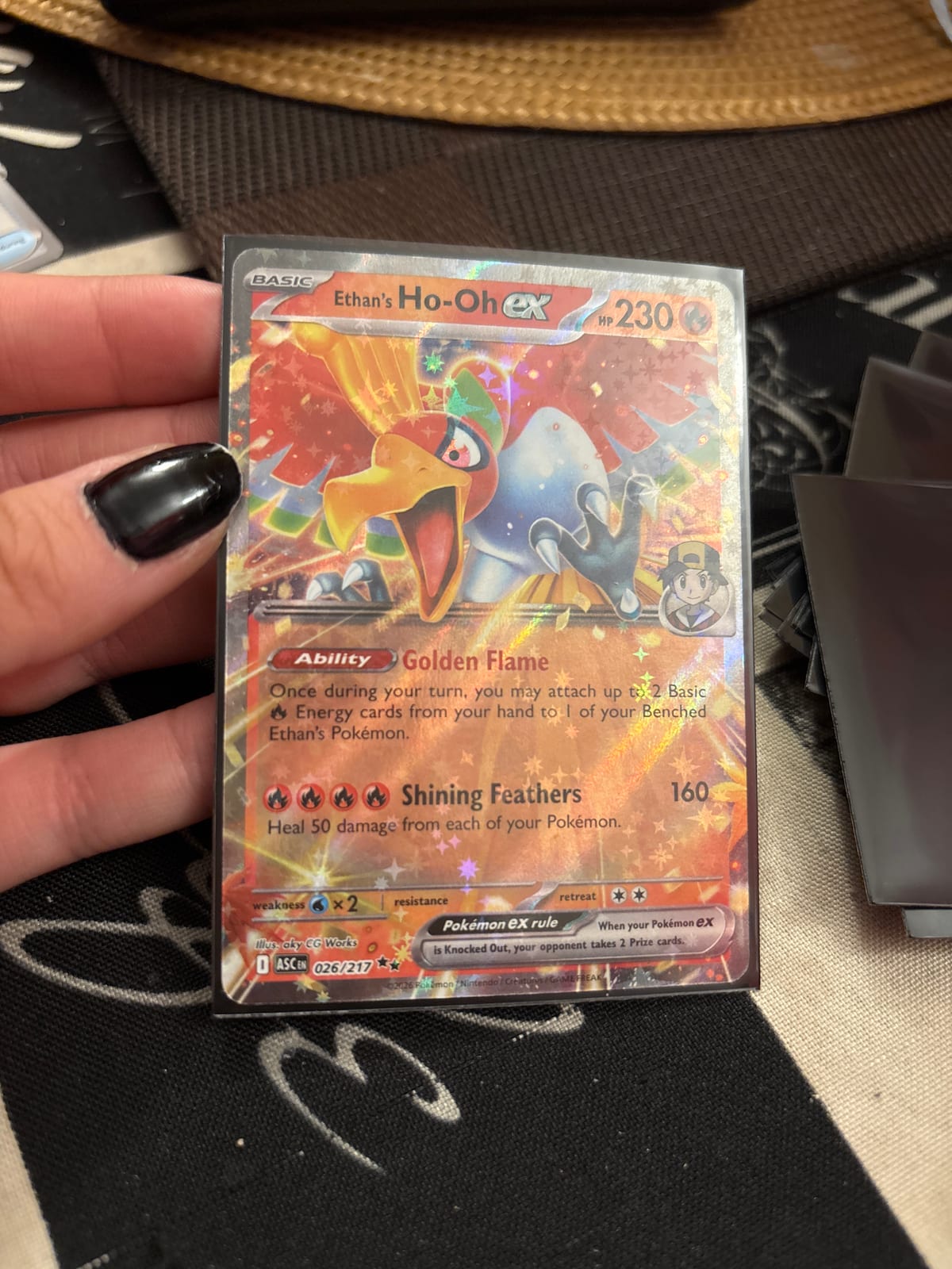 Ethan's Ho-Oh ex - TCGmatch Chile
