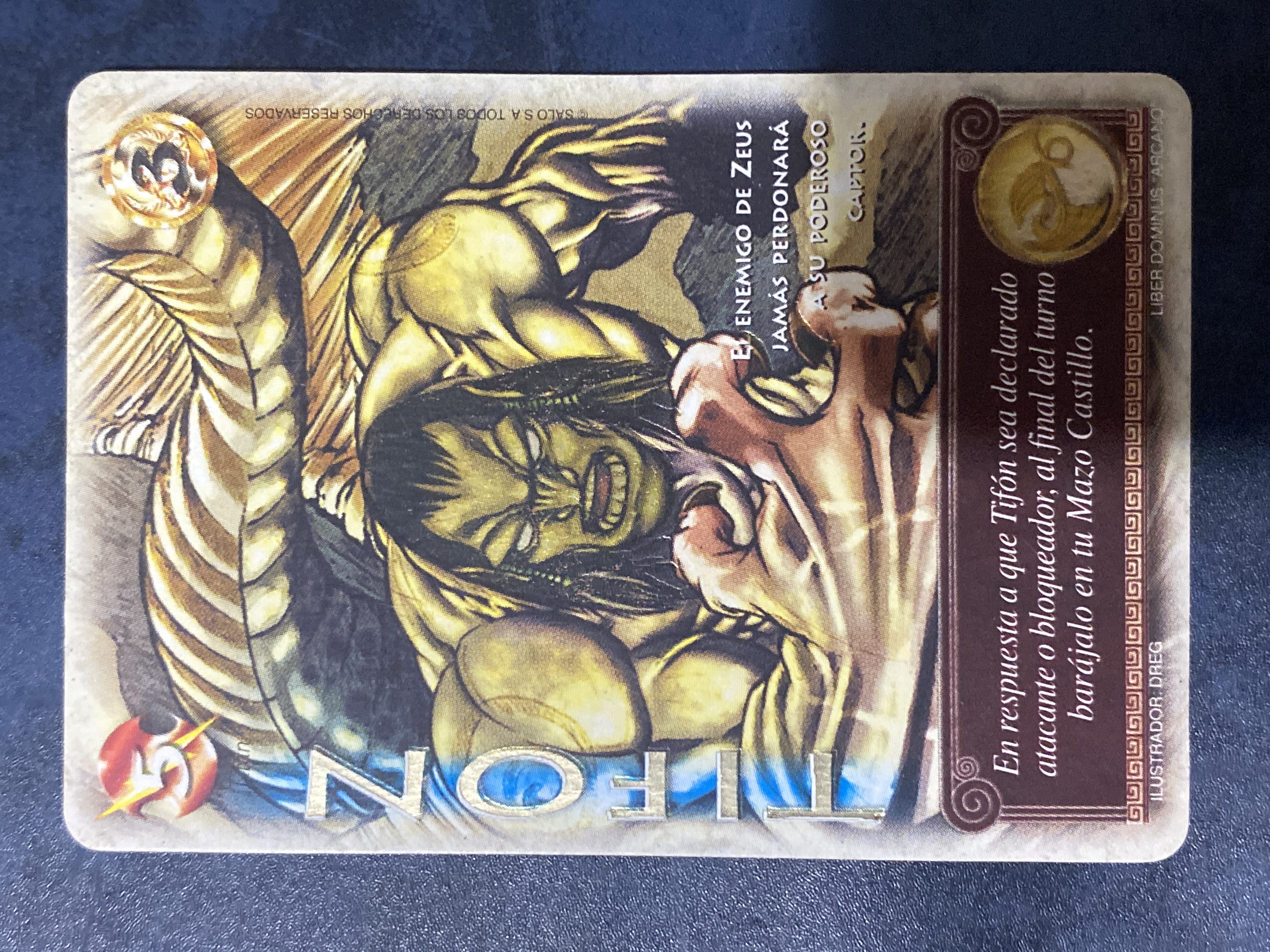 Tifon - Mitos Y Leyendas - Liber Dominus Arcano - Primera Edición