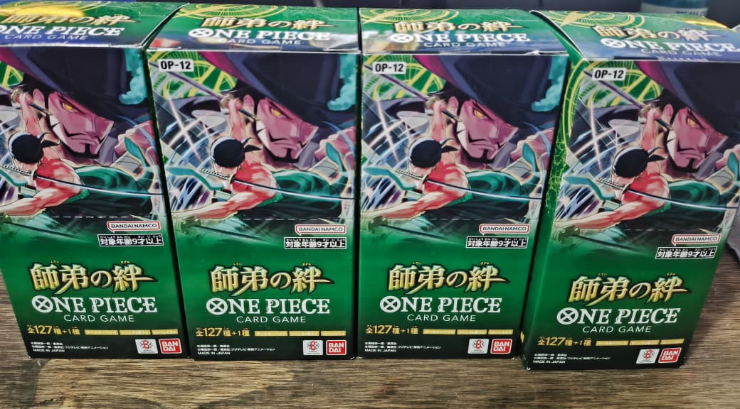 ONE PIECE Card Legacy of the Master OP-12 Booster Box 24pcs