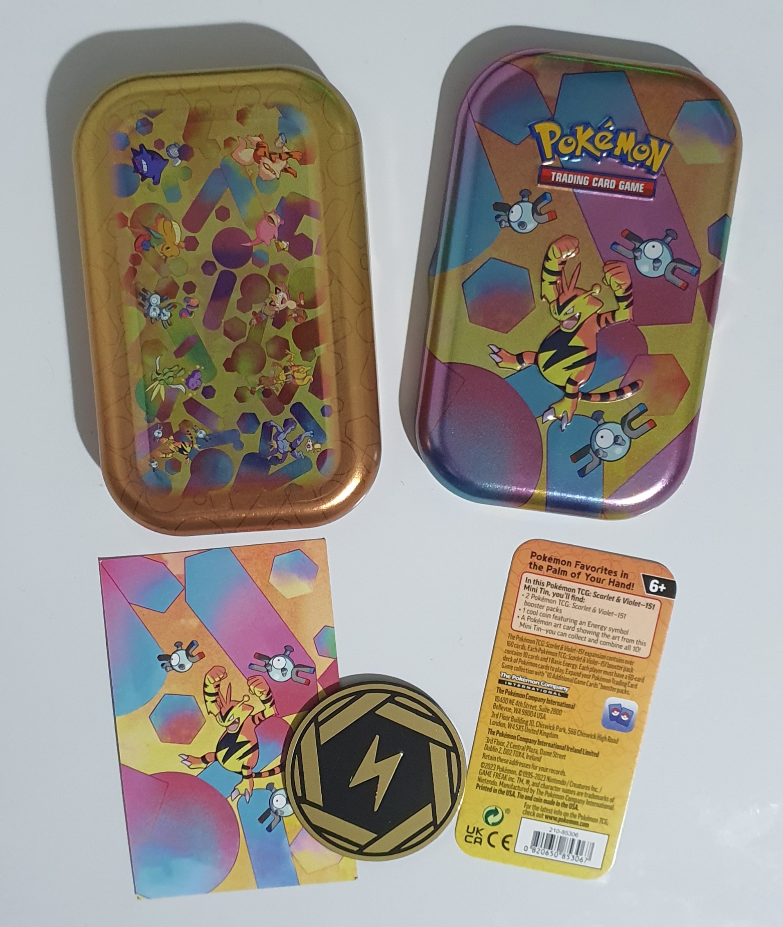 151 Mini Tin [Electabuzz & Magnemite]