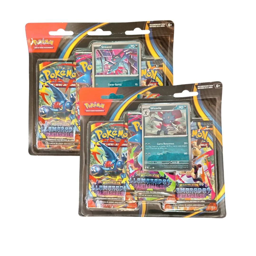 Blister Pack 3 sobres Llamaradas Fantasmales - TCGmatch Chile