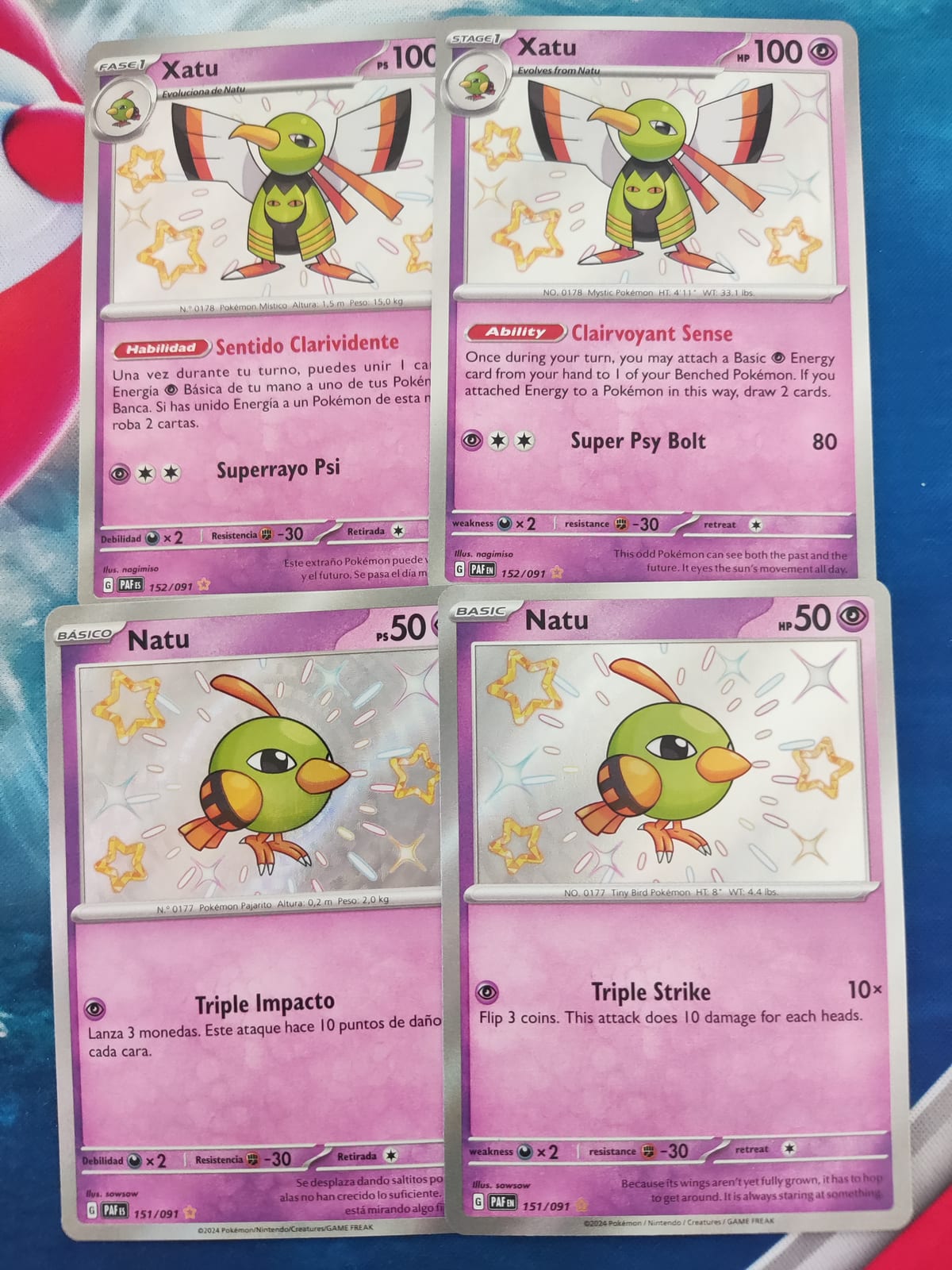 Pack xatu paldean fates
