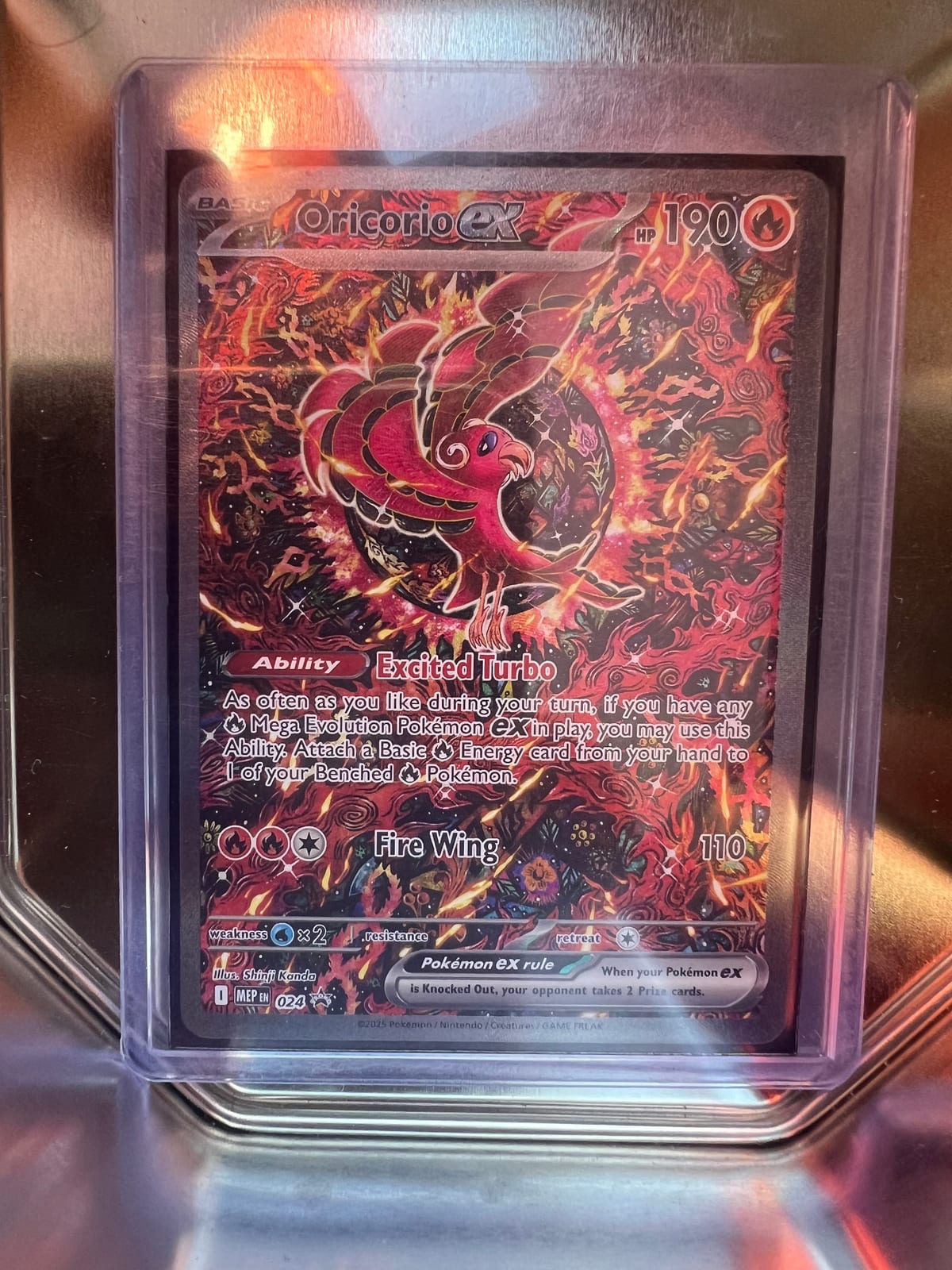 Oricorio ex promo - TCGmatch Chile