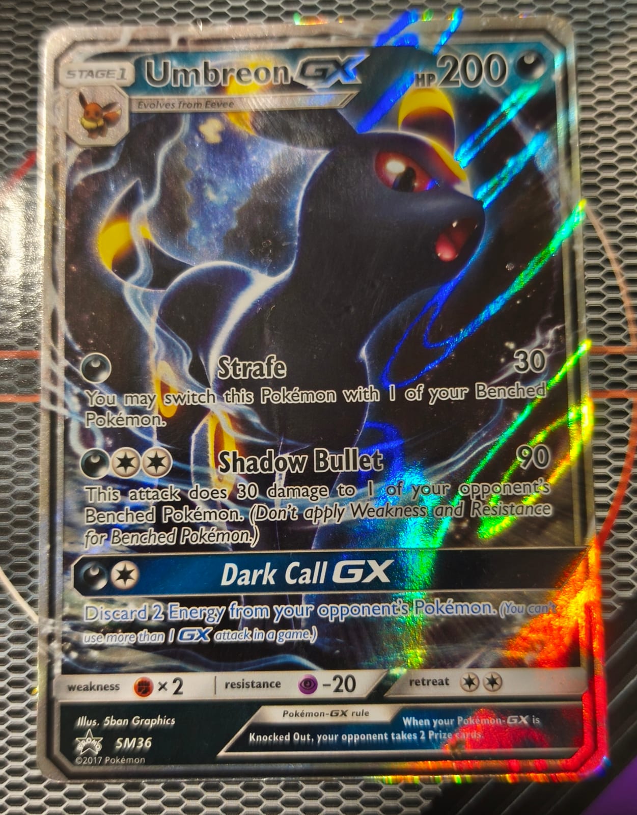 Umbreon GX - SM36 - Promociones SM (SMP)