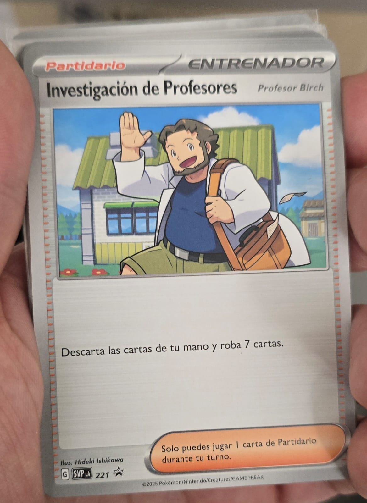  Professor's Research [Professor Birch] - SVP-221