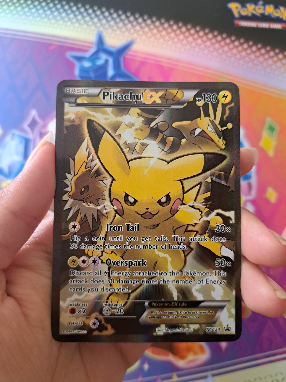 Pikachu EX - XY124 - TCGmatch Chile