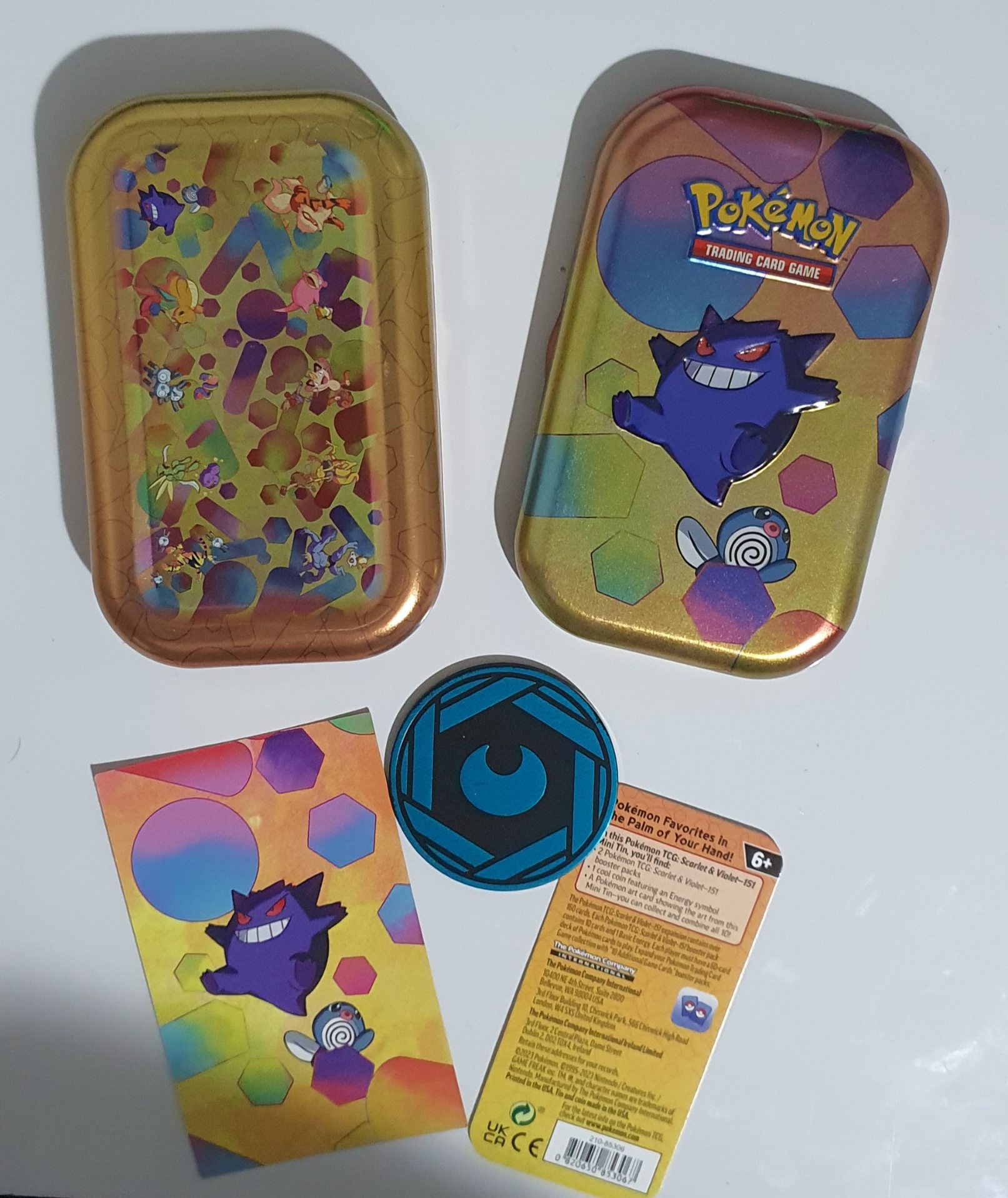 151 Mini Tin [Gengar & Poliwag]