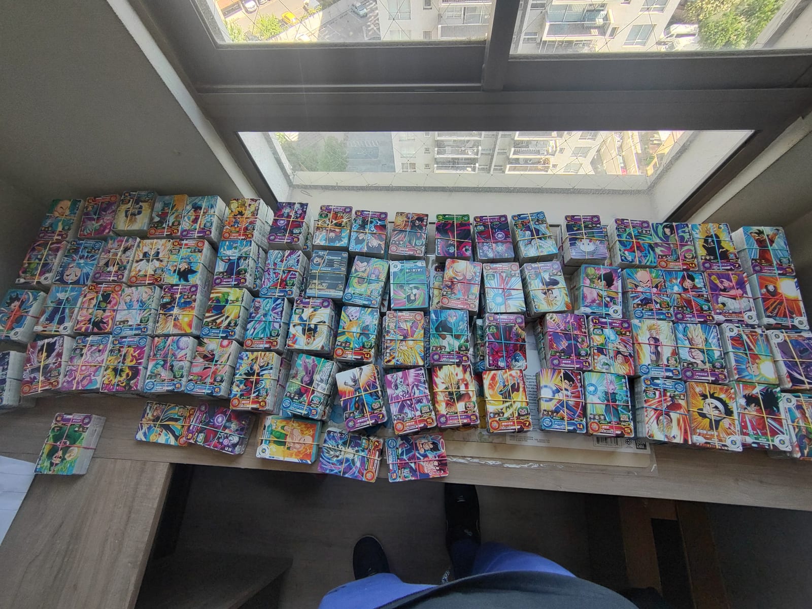 Lote de 8900 cartas de Super Dragon Ball Heroes y Dragonball Super Divers