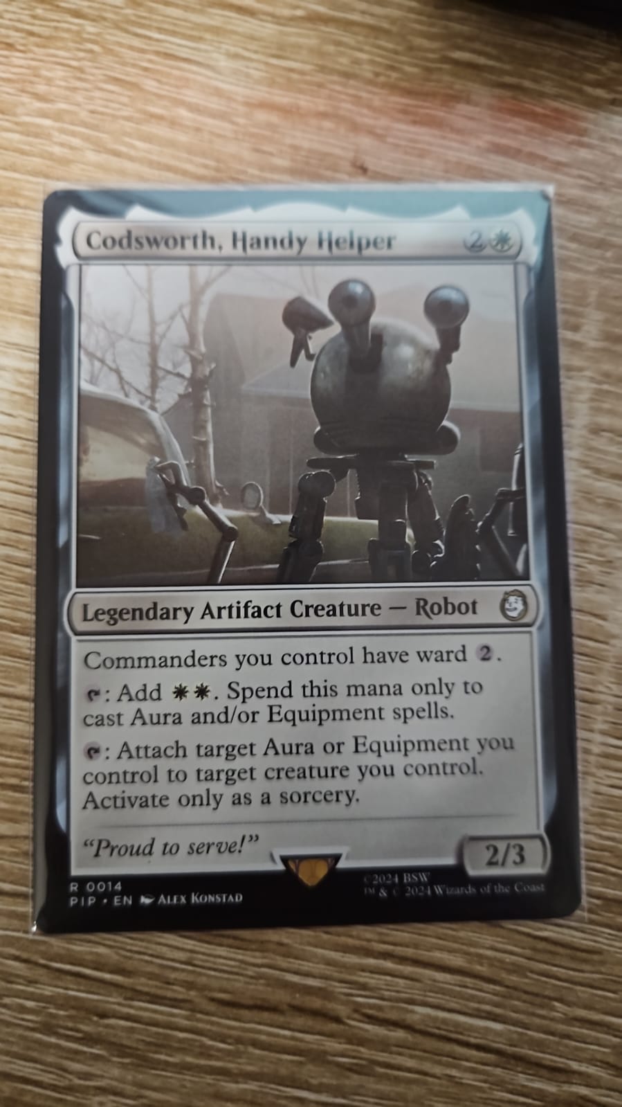 Codsworth, Handy Helper - TCGmatch Chile Codsworth, Handy Helper - TCGmatch Chile