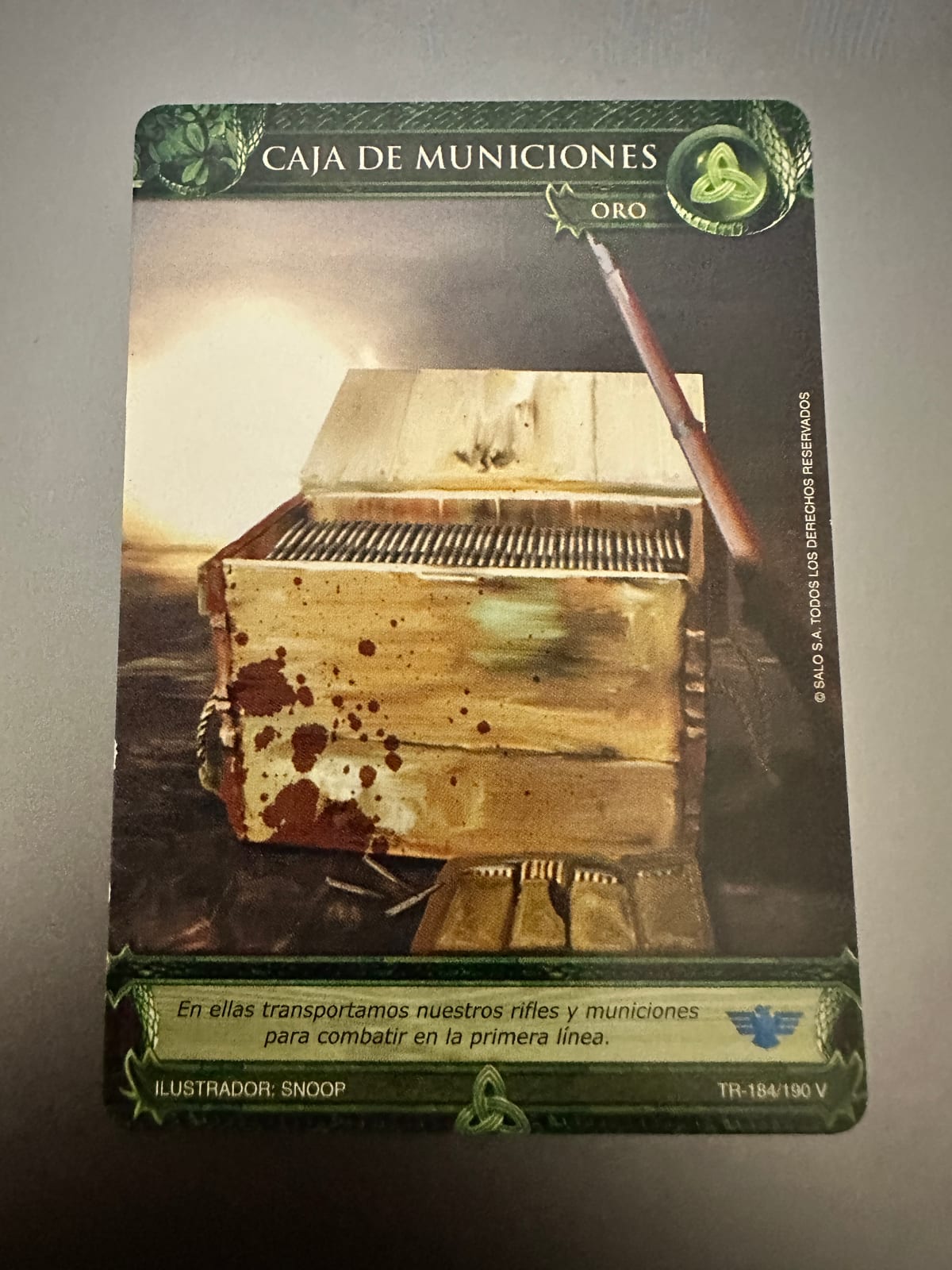 Caja de Municiones - Mitos y Leyendas