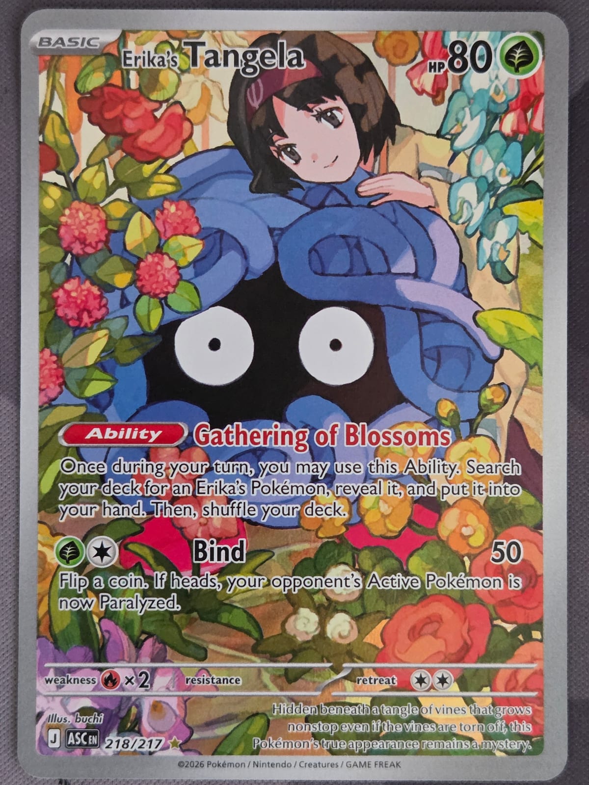 Erika's Tangela - TCGmatch Chile