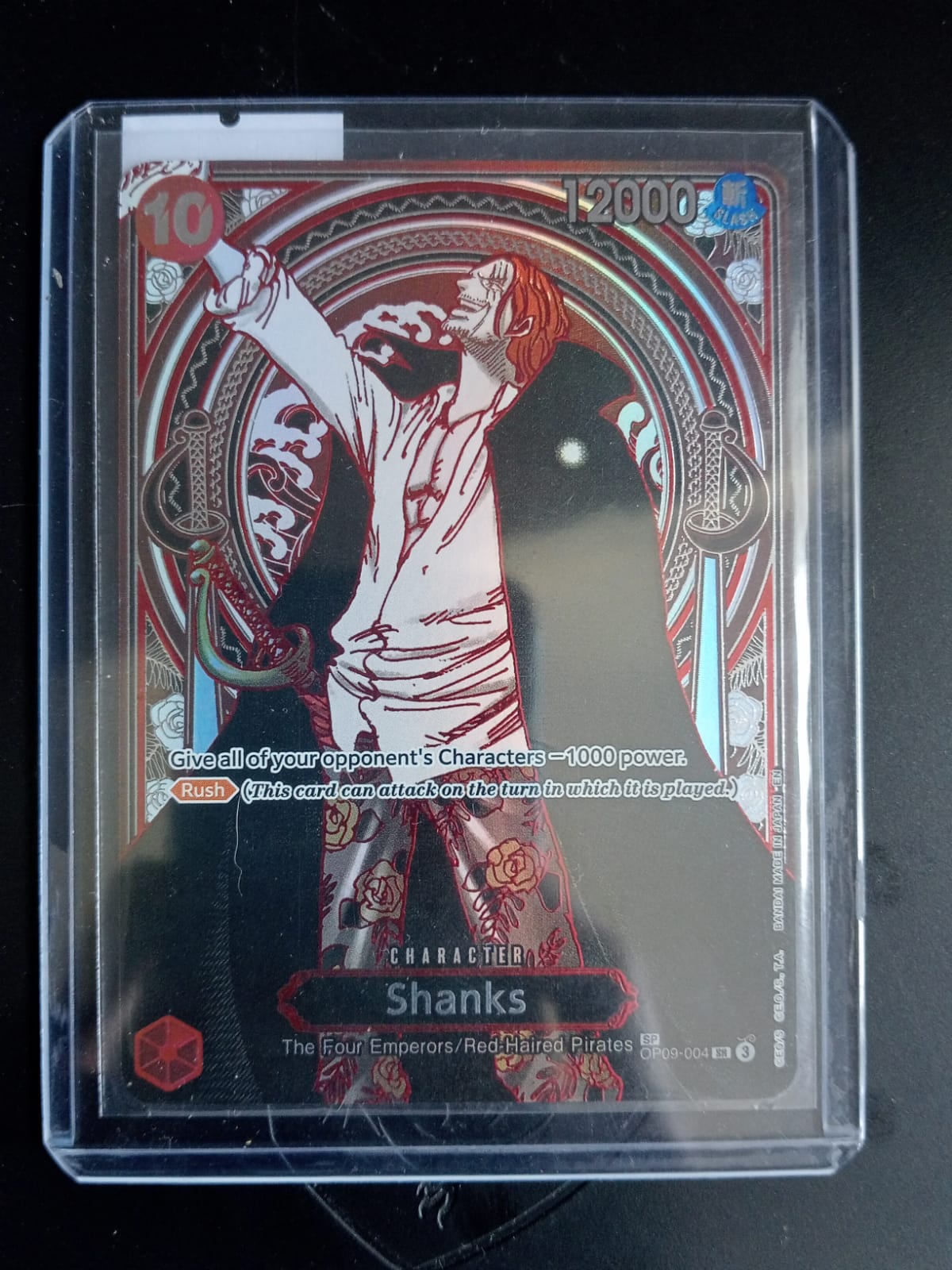 Shanks - OP09-004 (SP) (Silver)