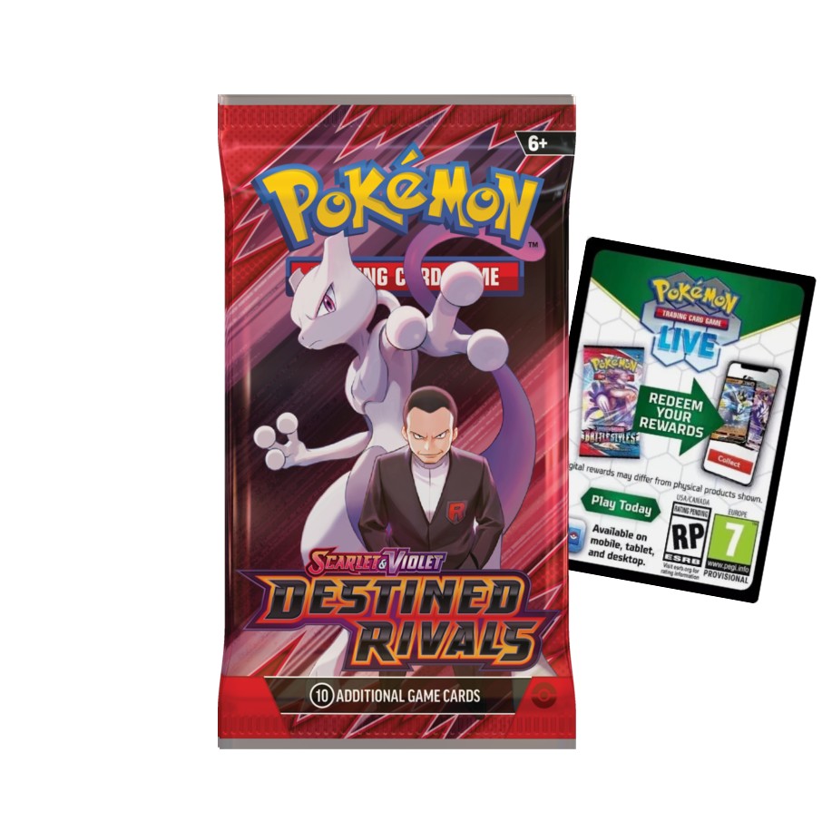 Codigos Destined Rivals TCG Live 100 sobres online