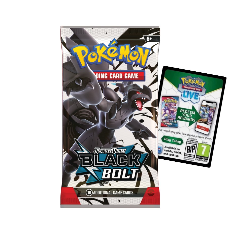 Codigos Black Bolt TCG Live 100 sobres online