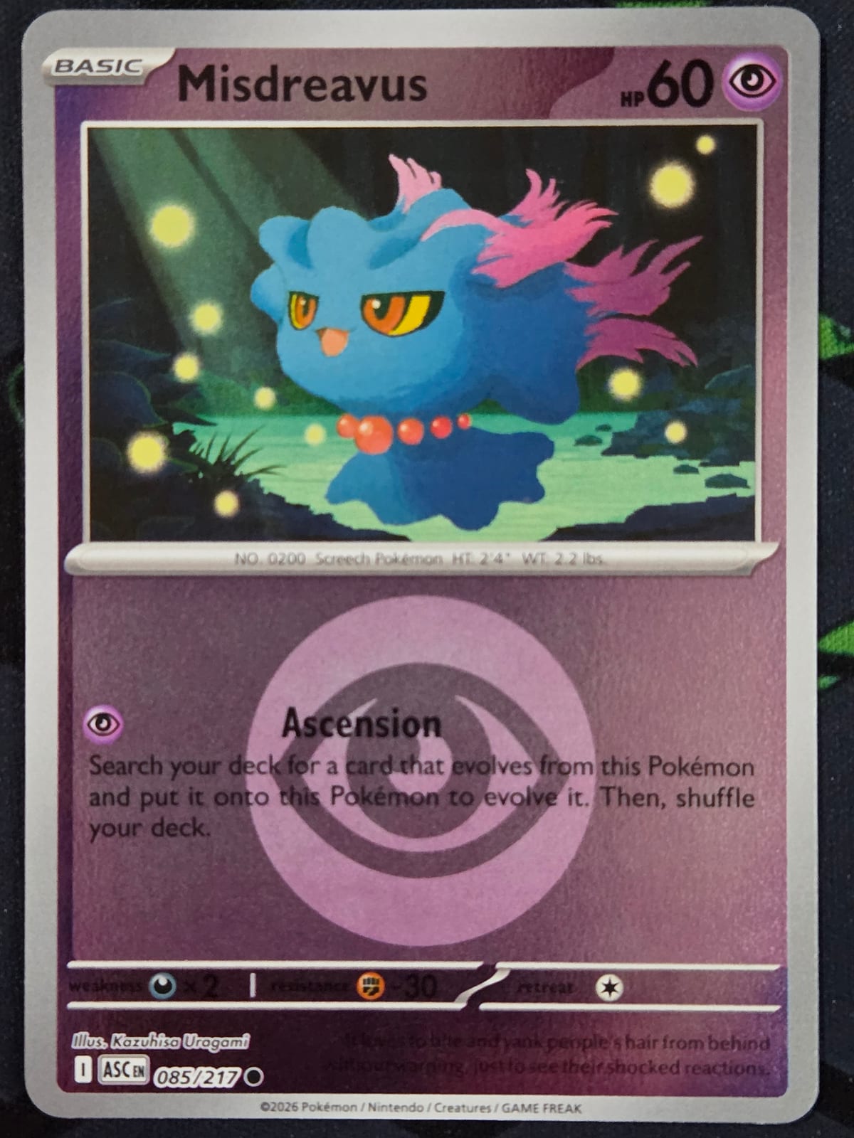 Misdreavus (Energy Symbol pattern)
