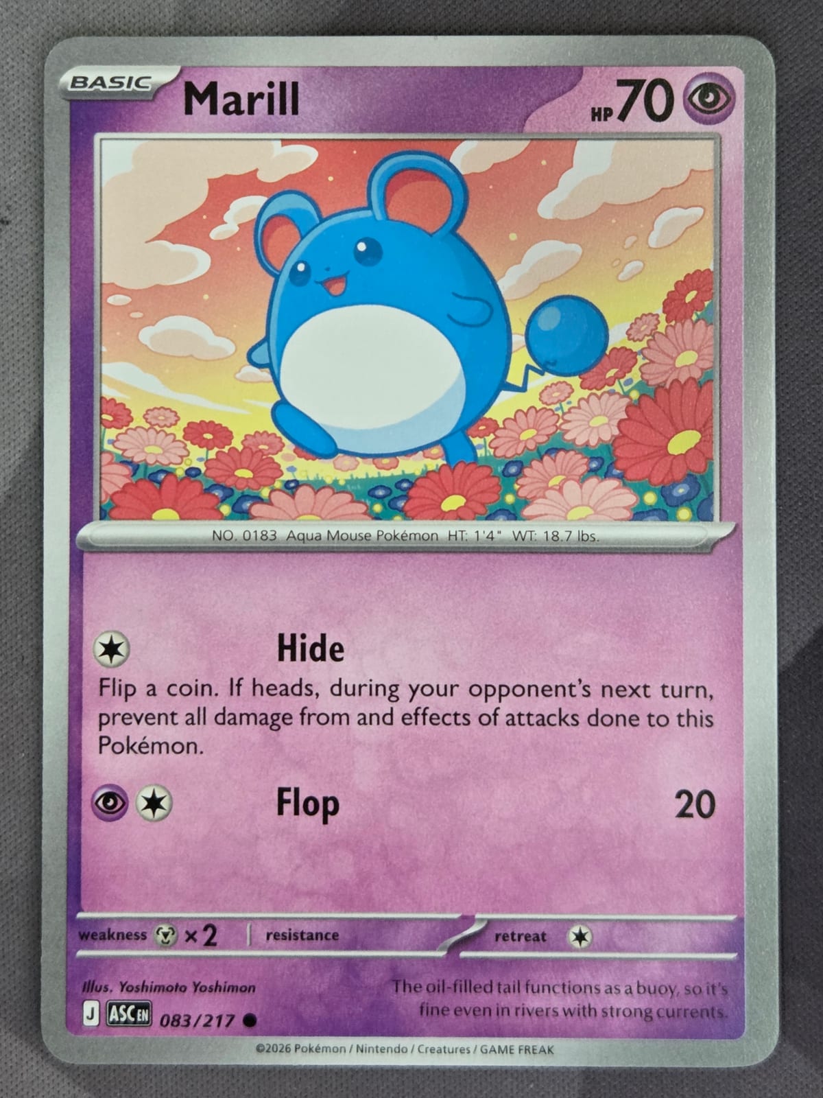 Marill - 083/217 - TCGmatch Chile