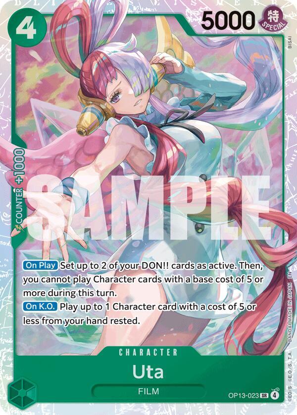 Uta - Carrying On His Will (OP13) - TCGmatch Chile