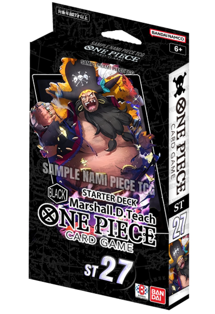 Deck One Piece TCG: Starter Deck Marshall.D.Teach - ST27