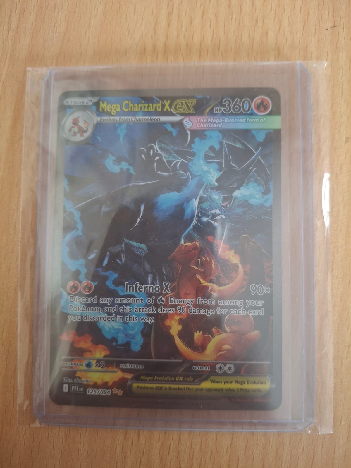Mega Charizard X EX SIR