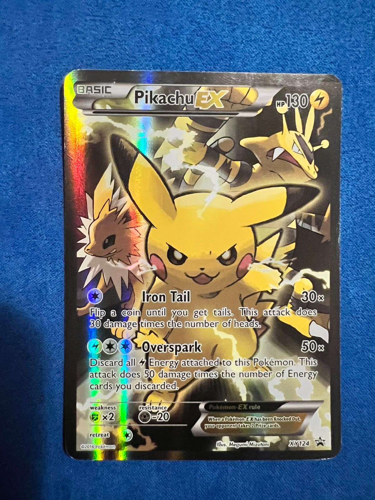 Pikachu EX - XY124 - TCGmatch Chile